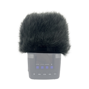适合ZOOM H2 ESSENTIAL录音笔防风毛套采访机毛衣海绵套毛球咪罩
