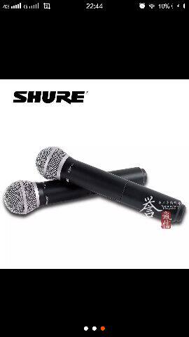 适合Shure/舒尔PGX24/PG58无线话筒防风毛衣/防风毛毛套