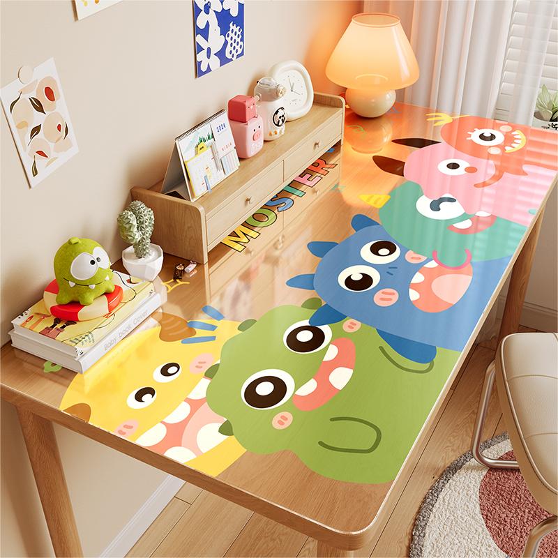 防水防油免洗软玻璃透明学生桌垫