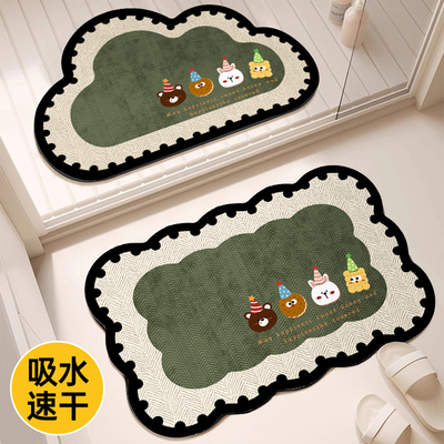 2025新款浴室地垫软硅藻泥