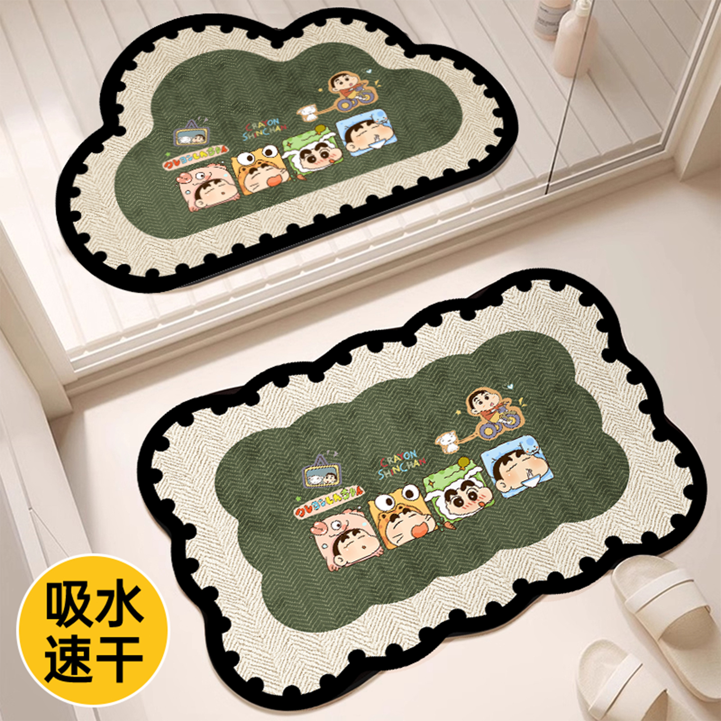 2025新款浴室地垫软硅藻泥