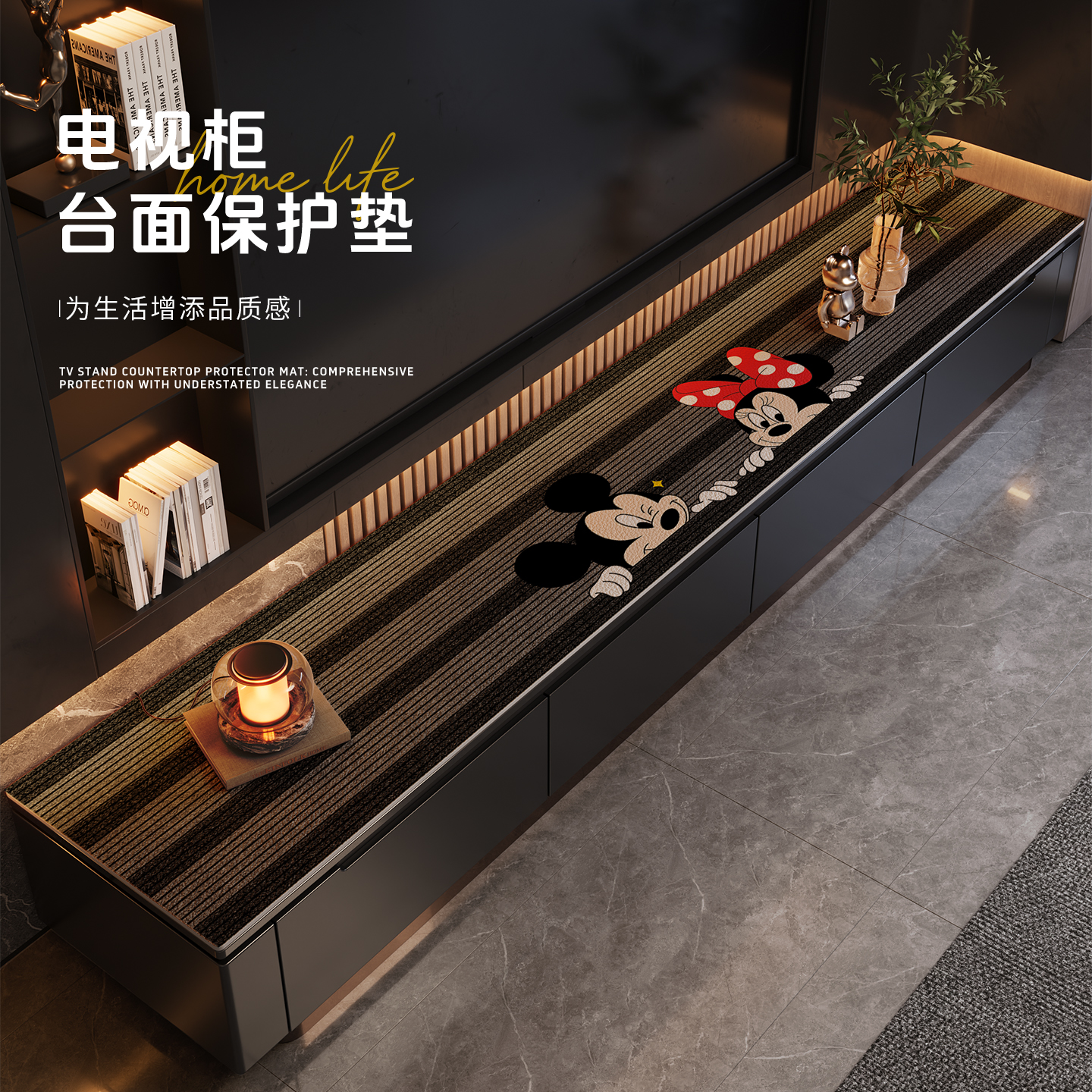 轻奢高级感2025新款客厅餐边柜