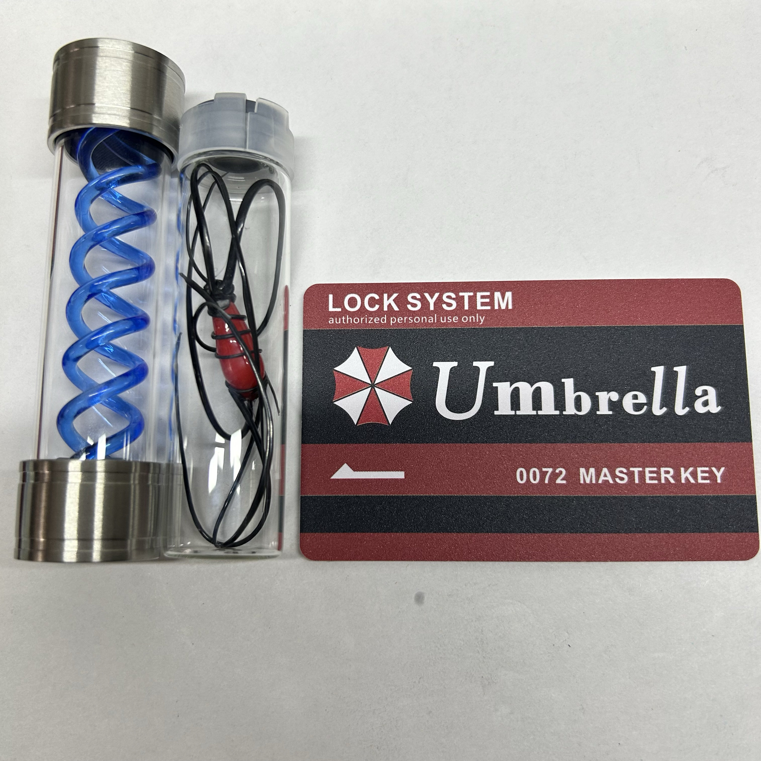 生化危机T病毒Mini样本瓶手办模型玩具游戏周边儿童保护伞标