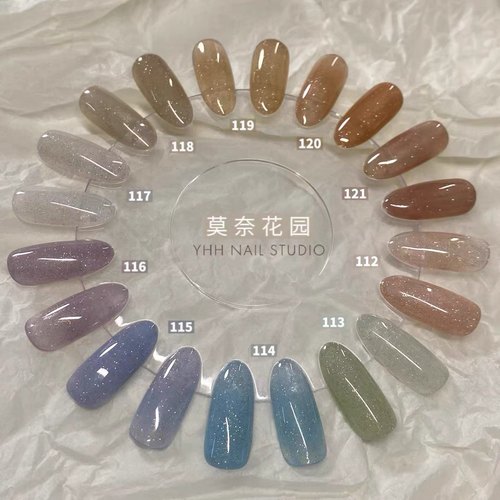 YHH樱禾美甲甲油胶莫奈花园玫瑰庄园  1g