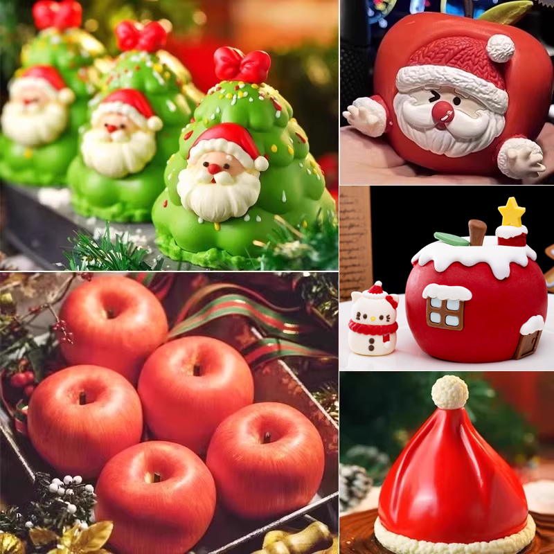 圣诞节kt猫凯蒂老人树巧克力壳