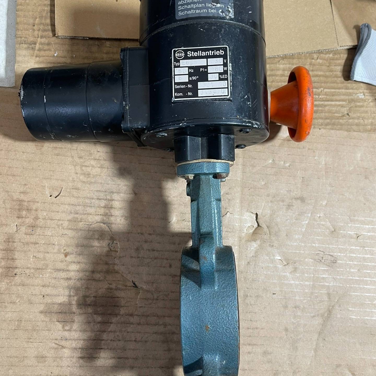 议价依博罗EBRO电动执行器E60WS  功能完好适用