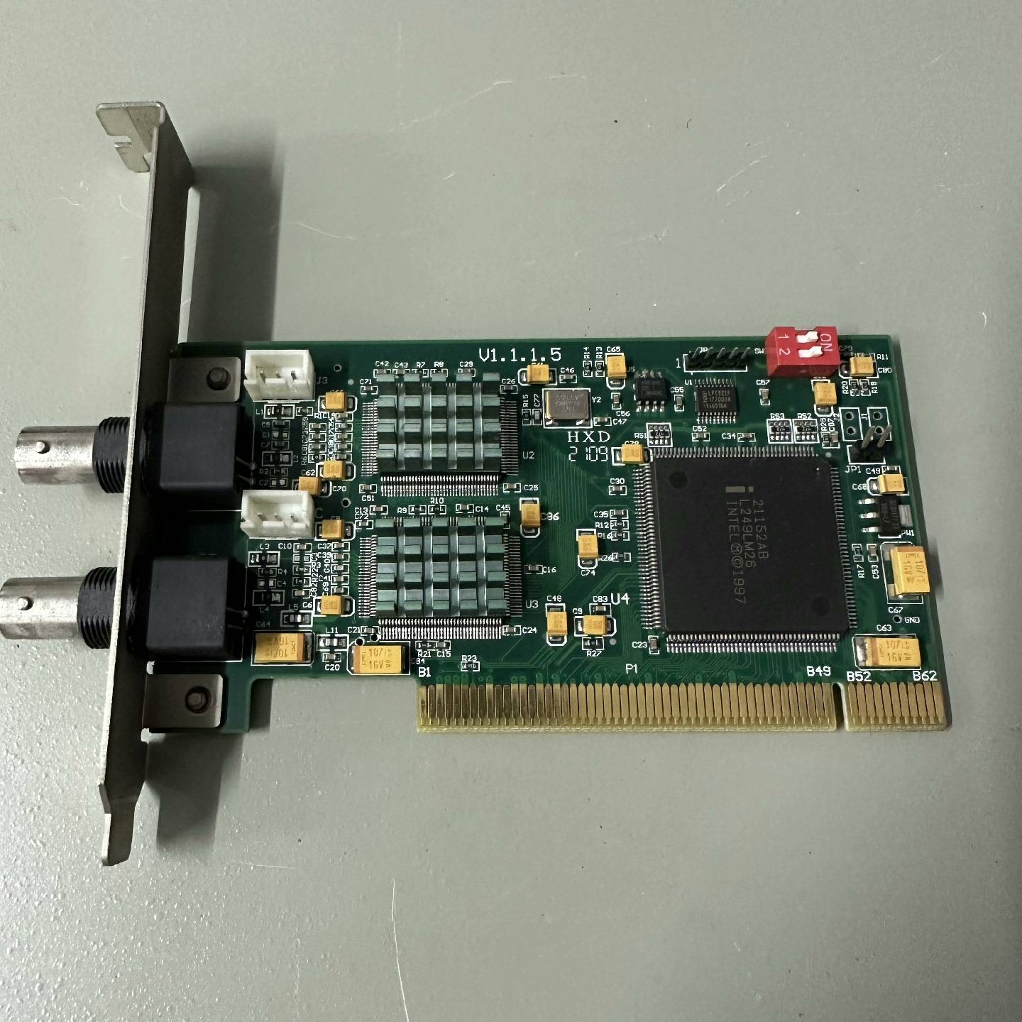 议价图像采集卡 DH-VT120 V1.1.1.5 双路图像适用