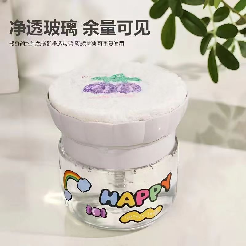 按压起泡刷碗神器洗洁精分装瓶图片