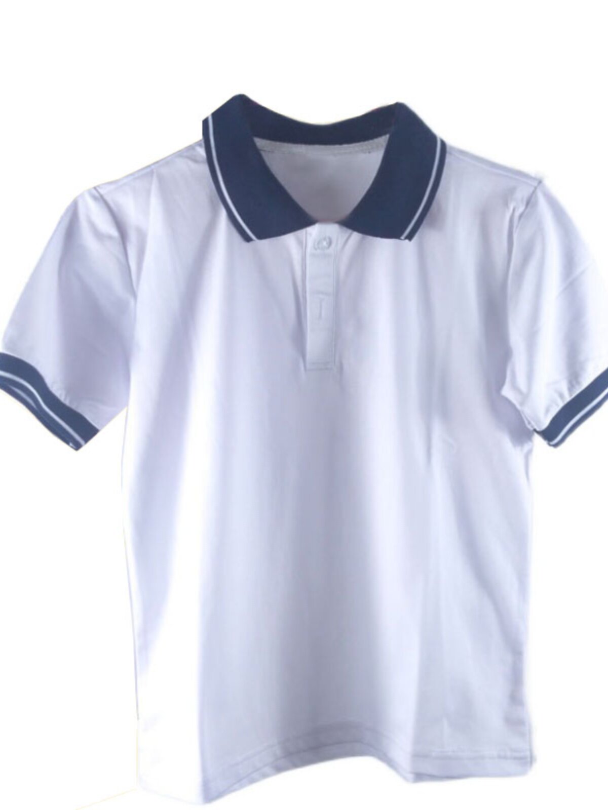 SCHOOL UNIFORM TOPS JUNIOR HIGH SCHOOL HIGH SCHOOL STUDENTS KOREAN LOOSE COLLEGE STYLE VERSATILE MEN AND WOMEN WHITE SHORT SLEEVE T-SHIRT CLASS UNIFORM SUMMER