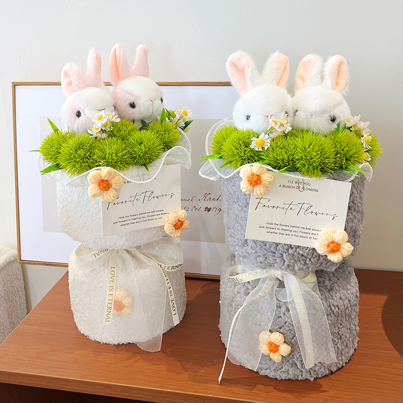 生日礼物女生送闺蜜女友女孩子卡通摆件实用的小众高级感圣诞节