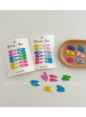 3cm小号婴幼儿bb夹发卡女2025新款儿童碎发夹宝宝发饰婴儿头饰夏