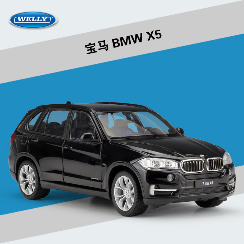 威利WELLY1:24宝马BMW X5 SUV越野车仿真合金汽车模型玩具礼品