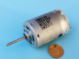 高转速大扭力电动工具电机 品牌 长轴 12V 打气泵电机 545电机