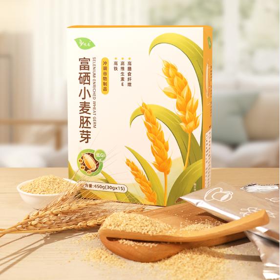 低GI富硒小麦胚芽谷物代餐粉悦意