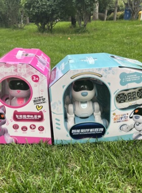 会叫会动的小猫小狗宠物仿真儿童益智玩具电动遥控机器猫狗礼物