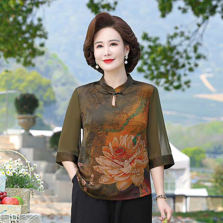 女装棉麻新款女士精品衬衫0080唯爆款小衫套头百搭标准常规圆领25
