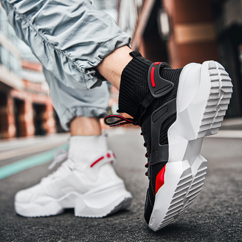 运动鞋初中学生白鞋青少年