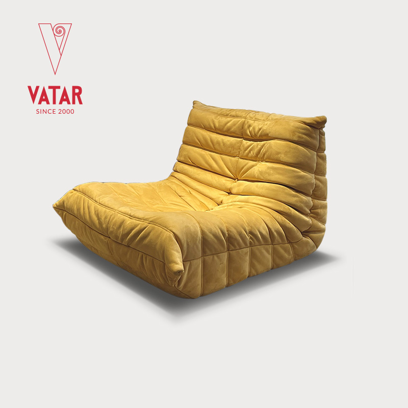 网红毛毛虫轻奢风椅子海绵