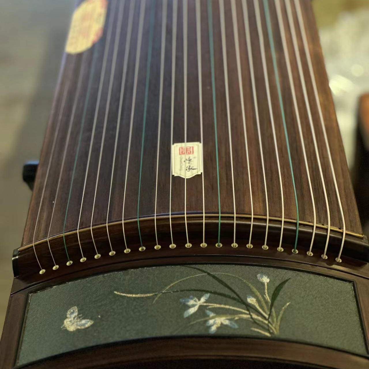 传承牌楠木百乐为专业三级演奏筝