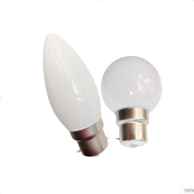 B22大卡口圆球泡LED尖头灯220V5W