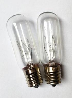 管状灯泡螺口灯泡E17 120V20W螺口e17特殊医用仪器照明柱形红色