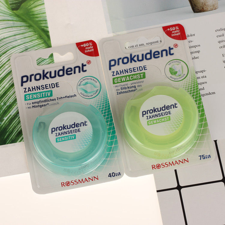 现货德国Prokudent薄荷香型牙线/敏感型牙线 清洁齿缝请备注选择|ruв категории туалетные чище/санитарно - гигиенических салфеток/бумага/Ароматерапия, шампунь/человек чистой, полости рта, зубной нити/зубной нити род - от Buy2taobao.com для оказания профессиональной услуги покупки агента Taobao