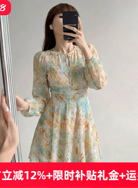 泳衣女款成人新款连体长袖防晒遮肚显瘦保守遮肉成人温泉度假泳装