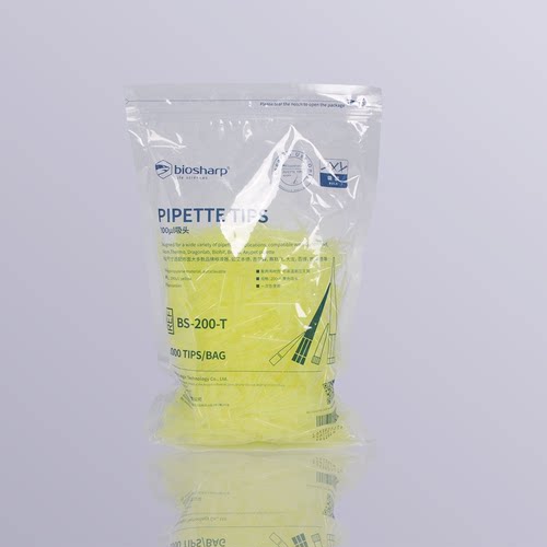 Biosharp白鲨吸头10 200 1000ul 爱思进实验移液器通用蓝白黄枪头