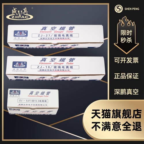 成都正华真空规管ZJ10BZJ27ZJ54ZJ52TCF35KF1016KF25电阻规电离规