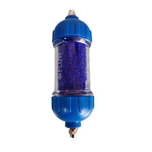 短款压缩空气干燥过滤管 气管干燥器 空气水分过滤筒 除尘干燥罐