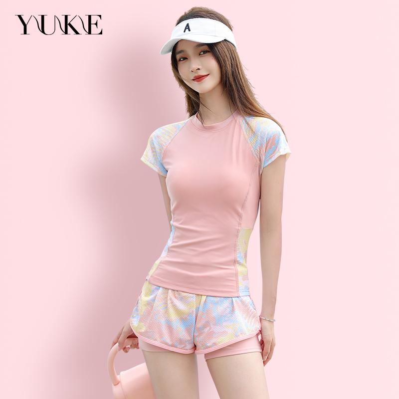 泳衣女保守遮肚分体式泡温泉显瘦两件套2021年新款时尚爆款游泳装