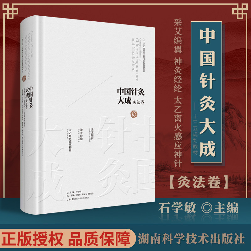 正版  石学敏中国针灸大成灸法卷  采艾编翼+神灸经纶+太乙离火感应神针  湖南科学技术出版社
