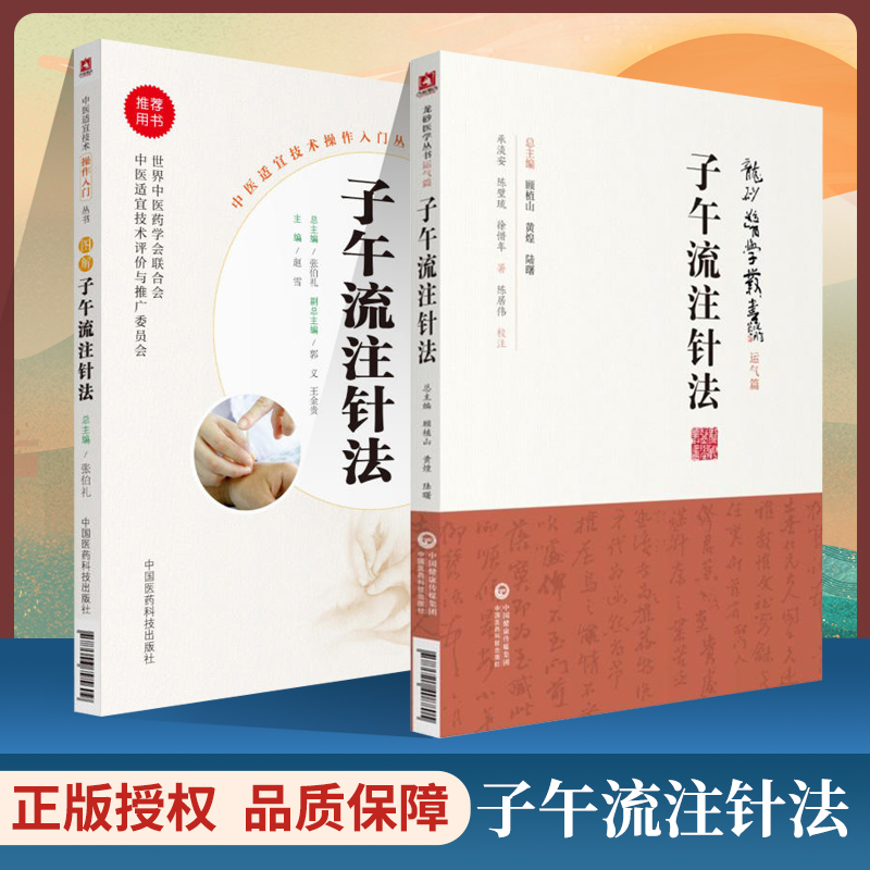 图解子午流注针法中医适宜技术操作入门丛书+子午流注针法龙砂医学丛