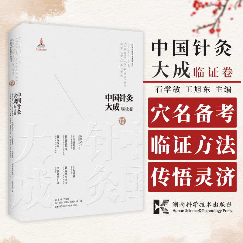 中国针灸大成 临证卷 扁鹊心书 针经摘英集 针灸经验方 针灸要诀 针灸秘书 针灸便用图考 石学敏 王旭东 主编 湖南科学技术出版社