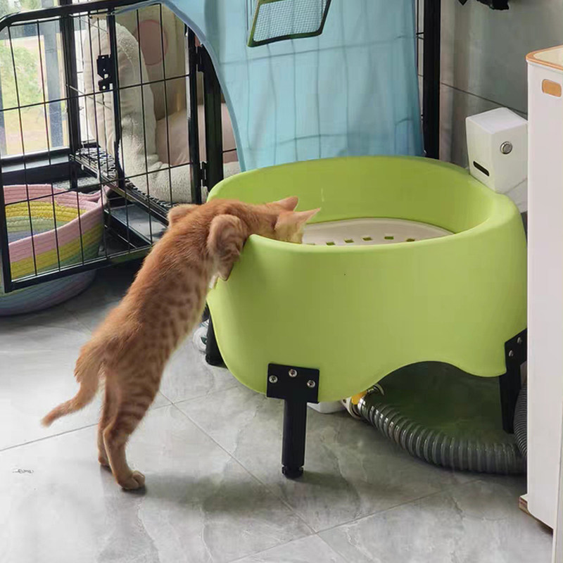 全自动冲水猫厕所红外感应智能猫砂盆马桶开放宠物狗手机远程遥控