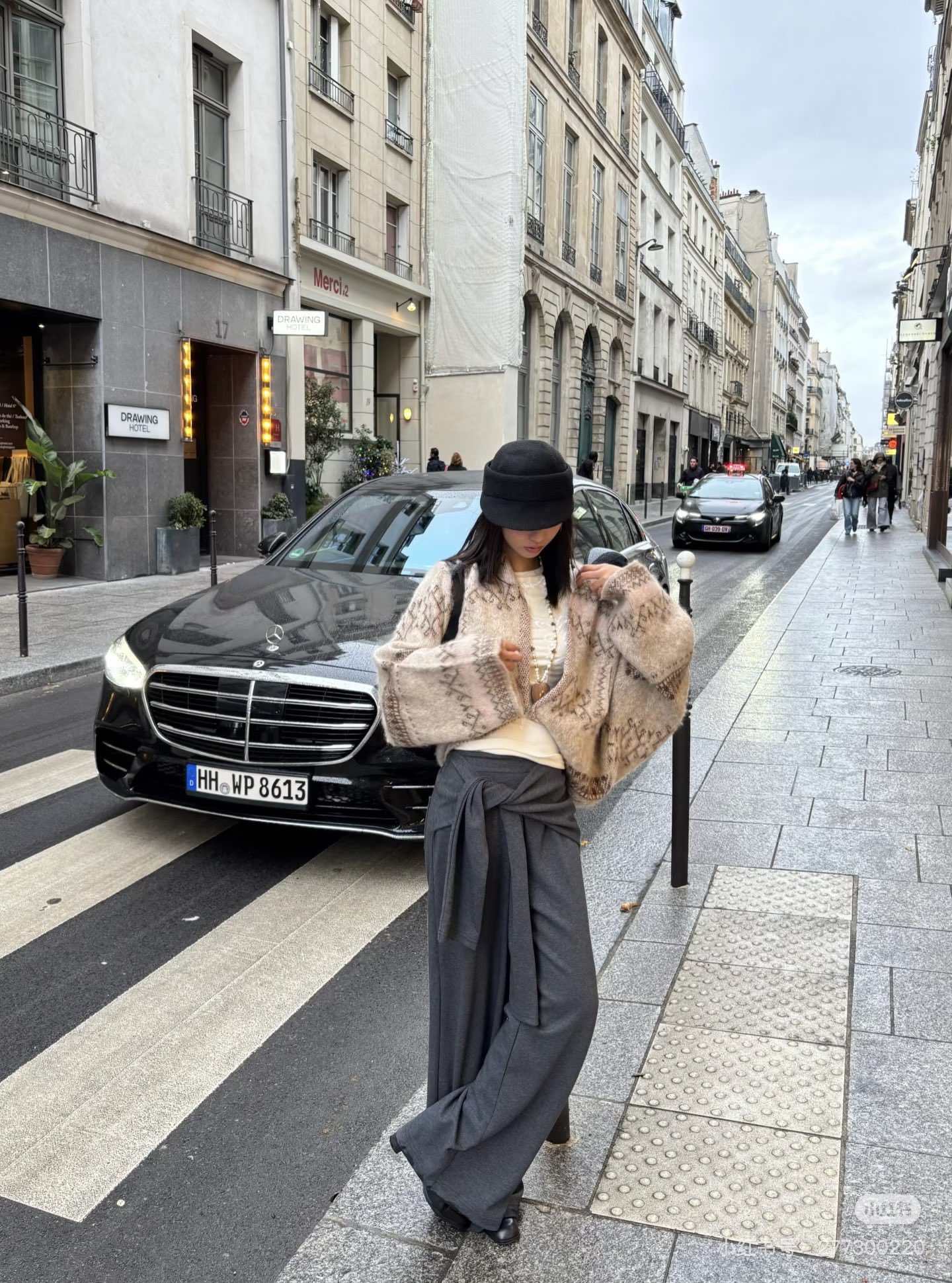 非实价来问我）南油前短后长羊毛针织