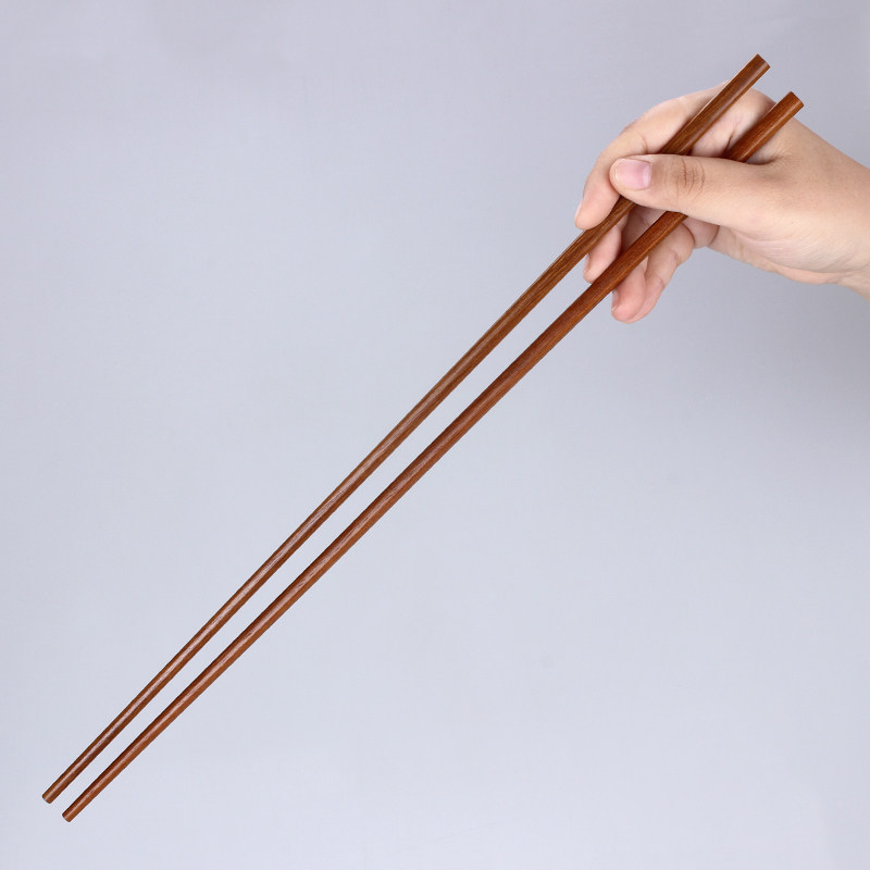 lengthen Wenge chopsticks No paint wax 42cm Deep-Fried Dough Sticks chopsticks Hot Pot Anti scald Laomian solid woodin the Tableware , Tableware , Chopsticks  category - from Buy2taobao.com to provide professional Taobao agent buy service