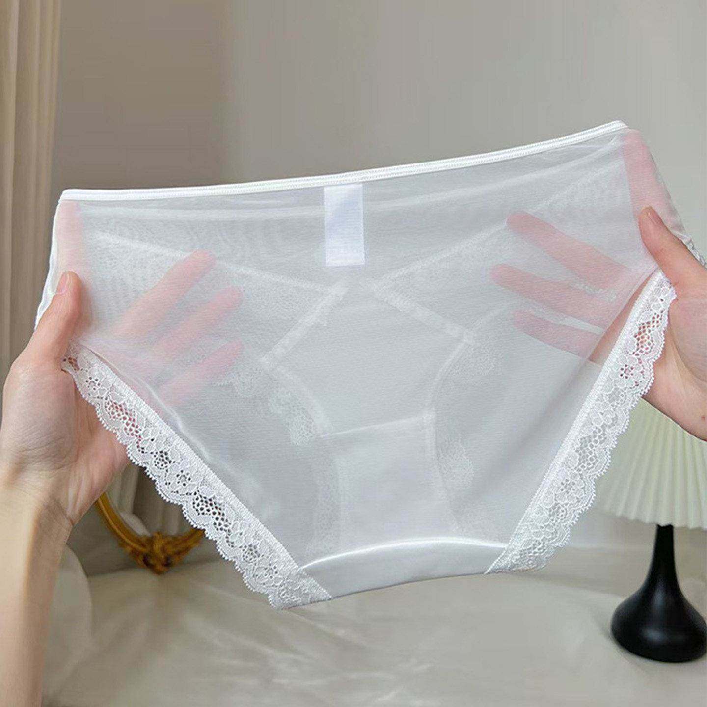 日本代购法式性感蕾丝内裤女士高级中腰纯欲绝美女生网纱三角裤头,女士内衣/男士内衣/家居服,女三角裤,淘宝优惠券,粉丝福利购,淘宝优惠卷