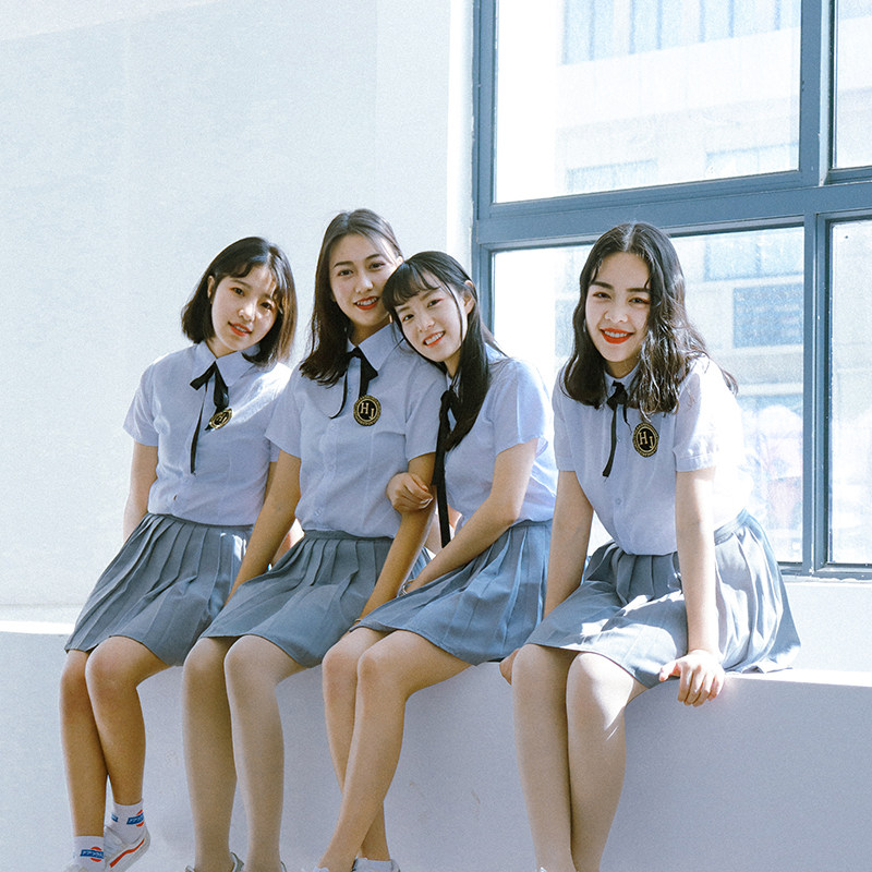 韩国校服小时代同款女装合唱学生高中校服英伦学院风聚会班服出租