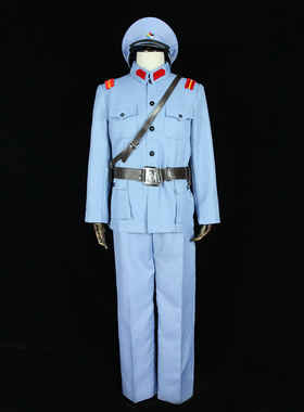 红军演出服装成人演出八路军司令服装民国军官长官领导服装出租赁