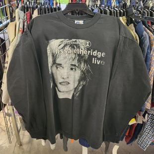 内搭男女百搭宽松长袖 Autismss宝藏屋美式 复古人像学生早秋打底衫