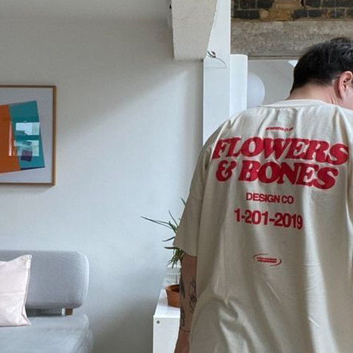 重磅不透Flowers&Bones