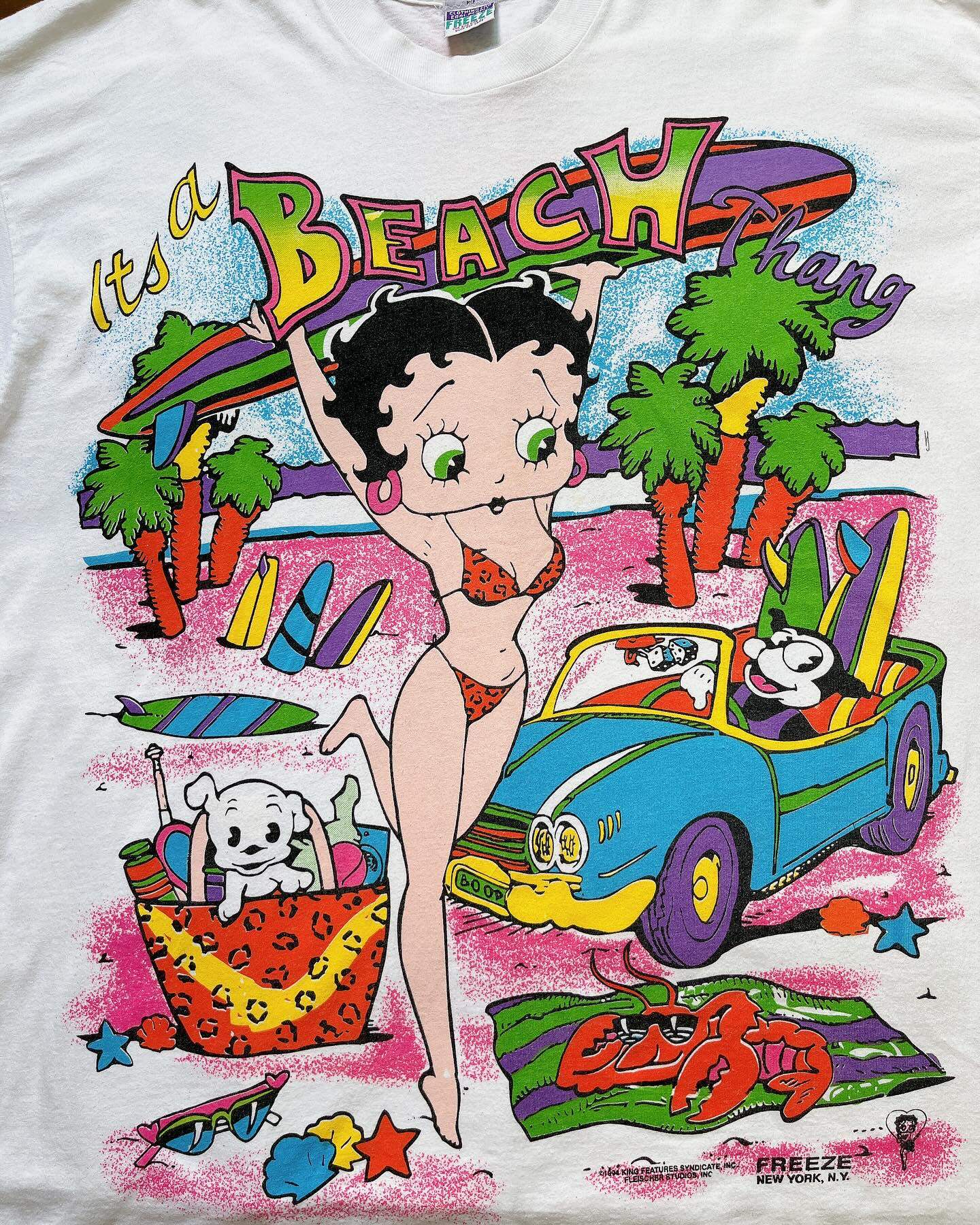 AUTISMSS TREASURE HOUSE MISS BETTY MISS BETTY반팔 귀여운 애니메이션 반팔 티셔츠