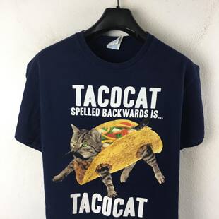 Autismss宝藏屋美式复古vintage猫咪恶搞趣味好玩T恤短袖女小众t