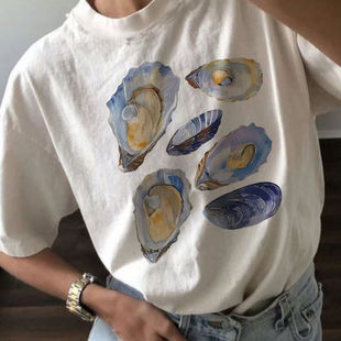 高街男女短袖 原创oversize宽松大码 T恤 平价好物 Autismss宝藏屋