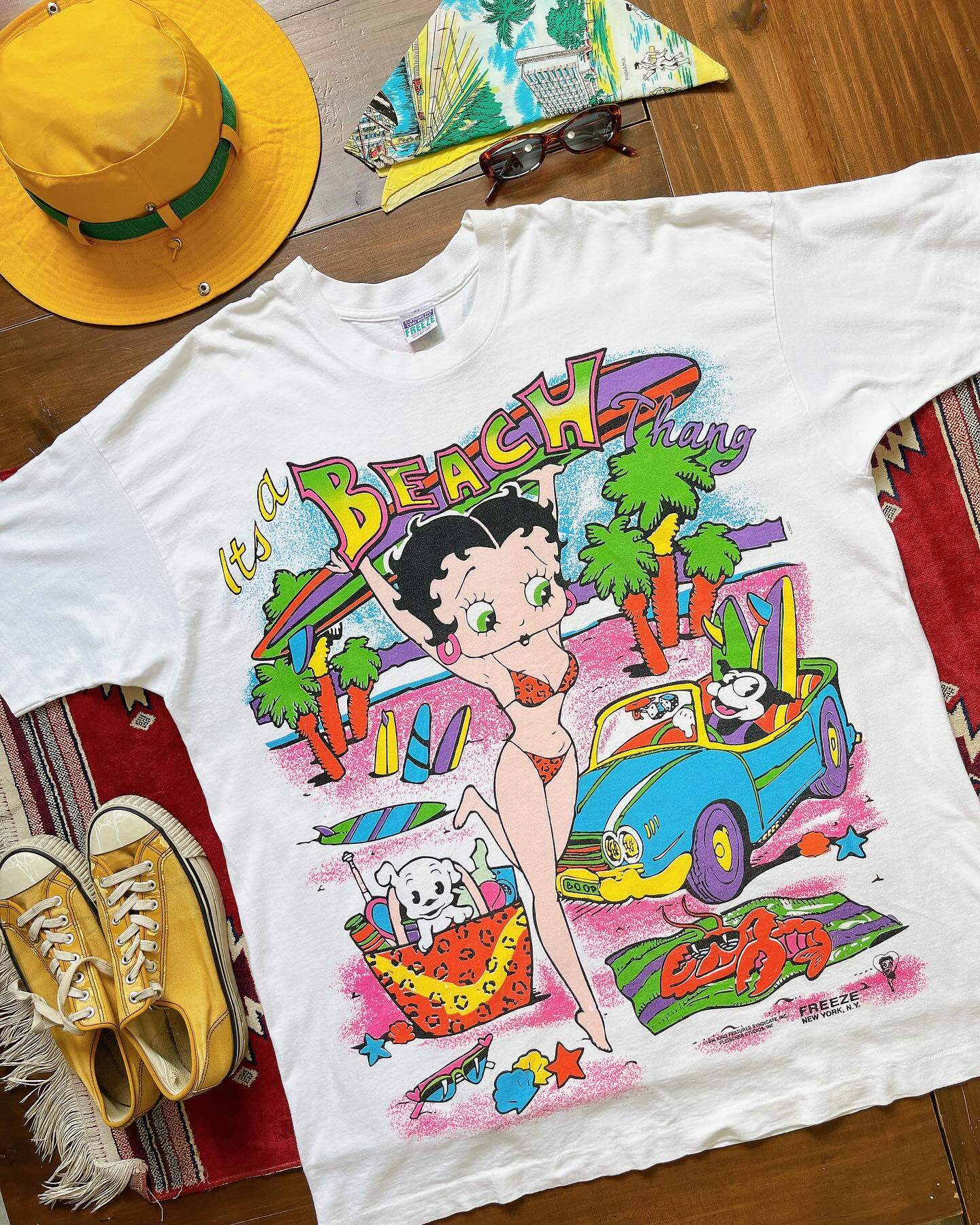 AUTISMSS TREASURE HOUSE MISS BETTY MISS BETTY반팔 귀여운 애니메이션 반팔 티셔츠