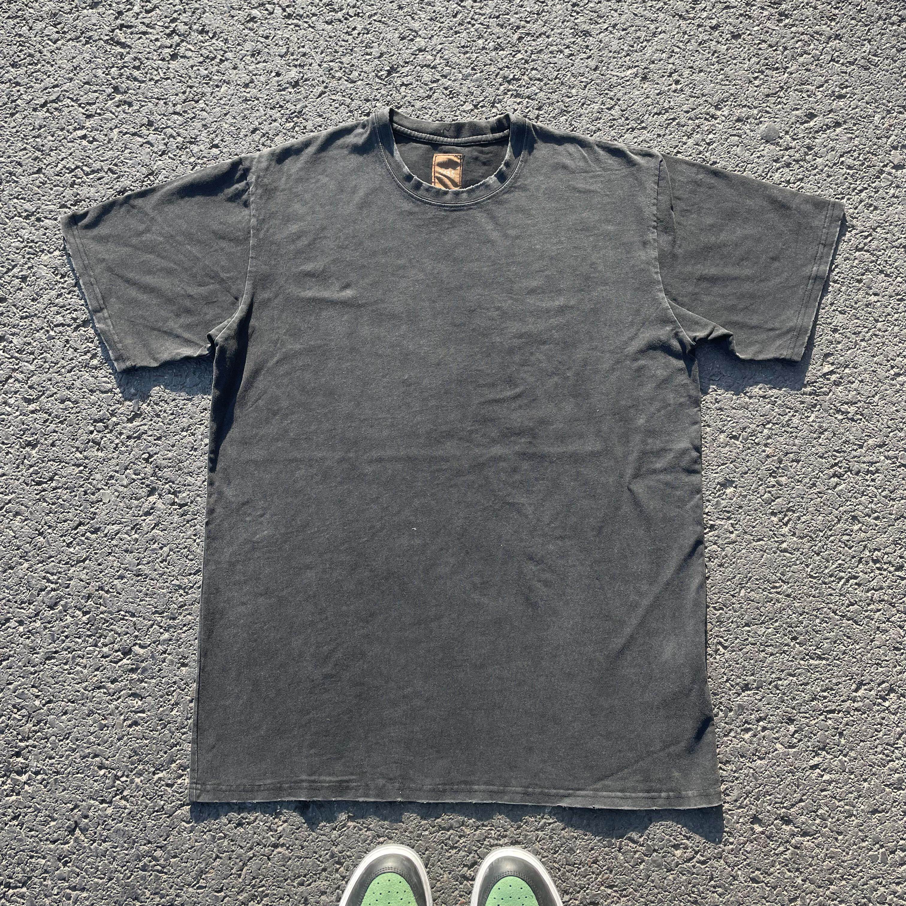 무게는 270그램  씻고 괴로워  아메리칸 아미카키 찢어진 하이웨이트 남녀공용 반팔 티셔츠