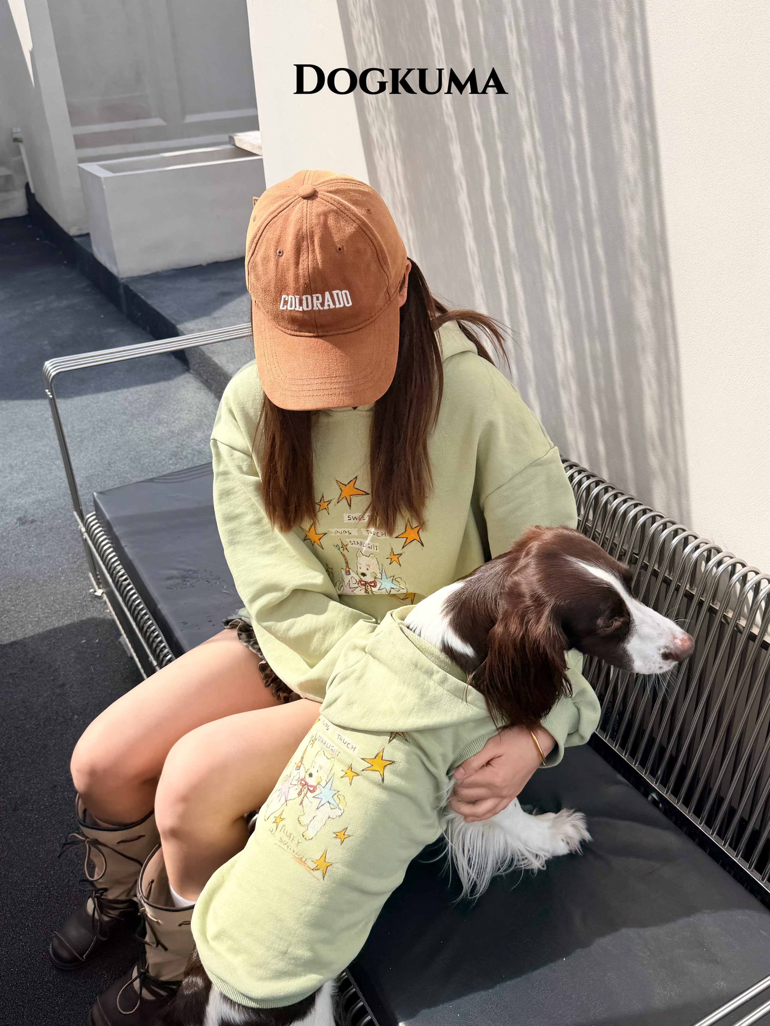 Dogkuma（宠物）人宠同款狗宠物服装/雨衣