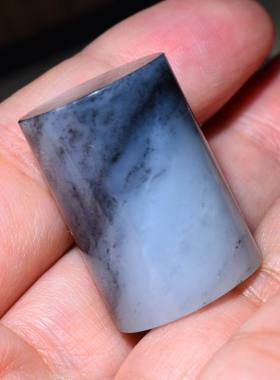 新疆的猫JJ010408 20.6克油润细腻的超性价比油润青花印章料