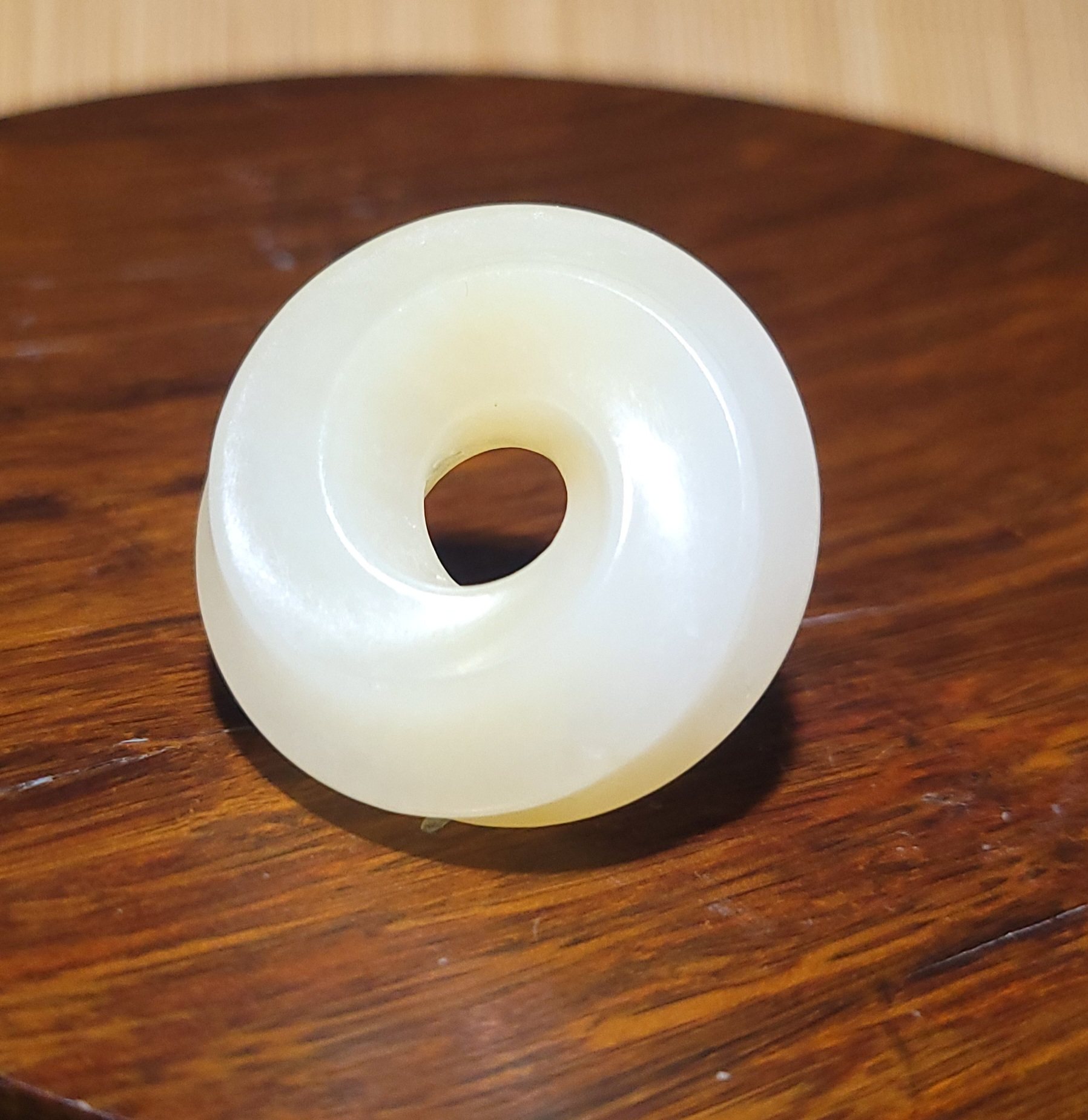 YQ012202 新疆的猫16.3克糖色亮丽油膏料和田玉且末糖白玉转运环,珠宝/钻石/翡翠,其他,淘宝优惠券,粉丝福利购,淘宝优惠卷